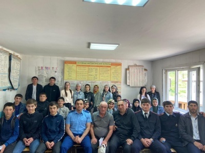 В МКОУ «Балакуринская СОШ» МО «Бежтинский участок» прошло мероприятие по профилактике терроризма и экстремизма