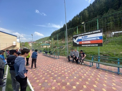 Специалист аппарата АТК провел профилактическую беседу с воспитанниками (2009-2013гг) «ДЮСШ им. М.М. Курбаналиева»